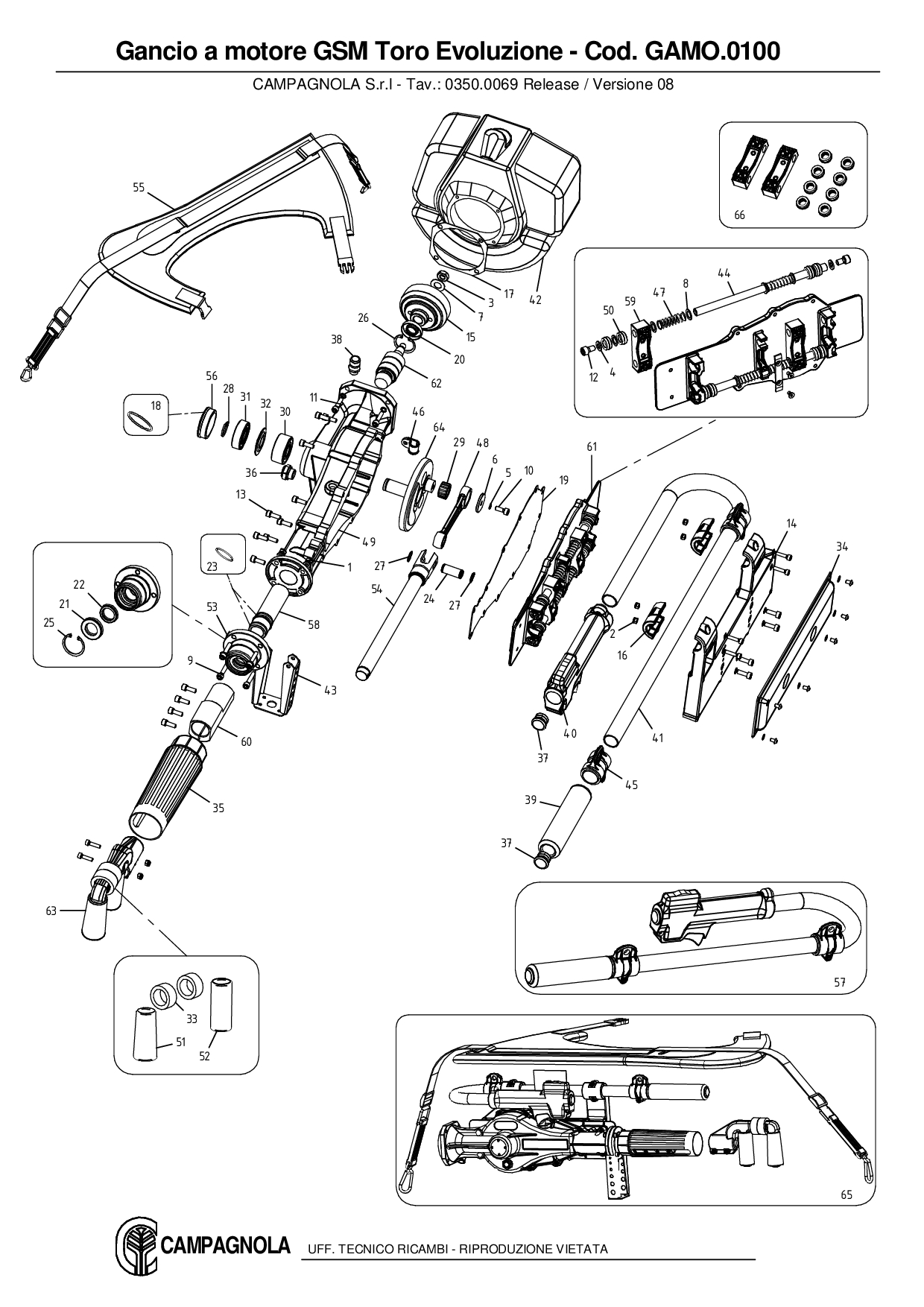 GAMO.0100_Gancio a motore GSM Toro Evoluzione